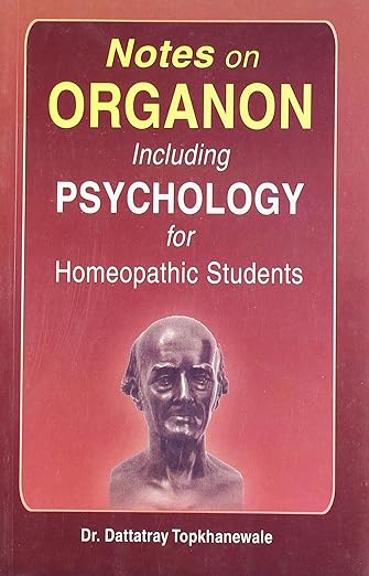 Buy Notes On Organon Including Psychology For Homeopathic Student