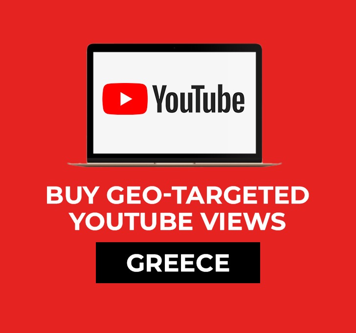 Buy GEO-targeted YouTube Views (GR)