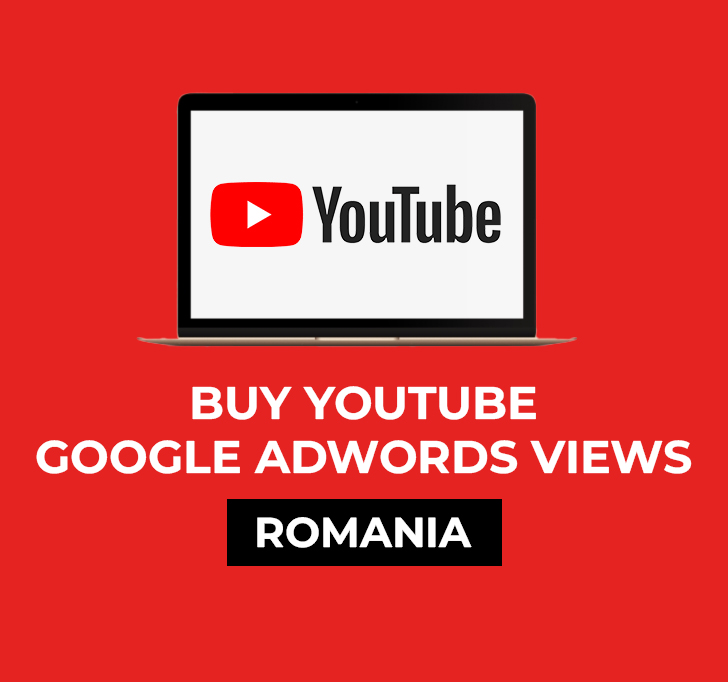 Buy YouTube Google AdWords Views (Romania)