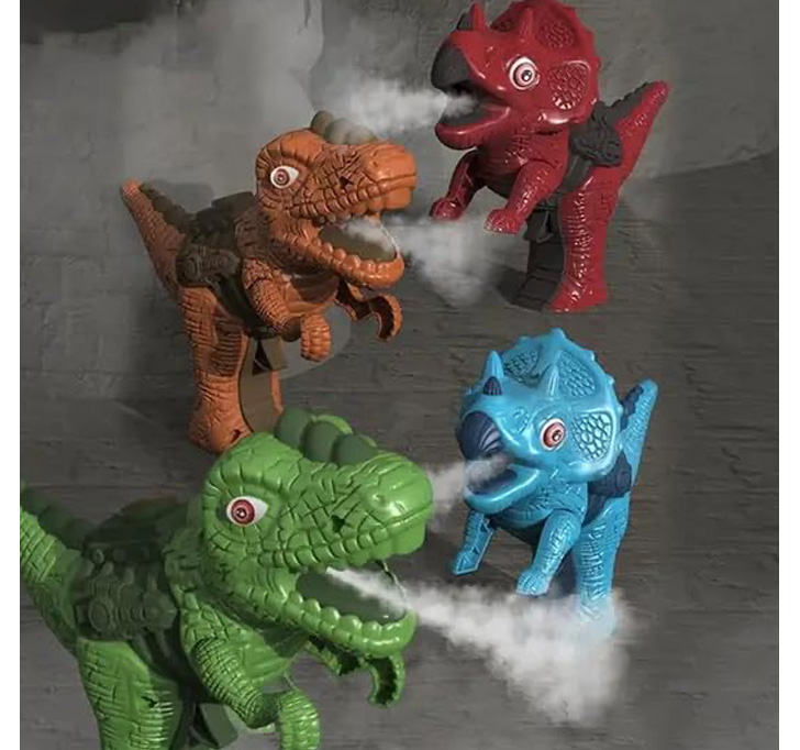 Buy Spraying Dinosaur Toy With LED Light And Sound Toy For Kids | Tyrannosaurus | Assorted Colours