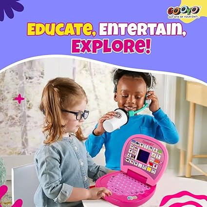 Buy Children Learning Laptop Kids Pre-School Tablet Educational Computer Game Study Toy To Learn The Alphabet With Images Sound And Spelling (Multicolor)