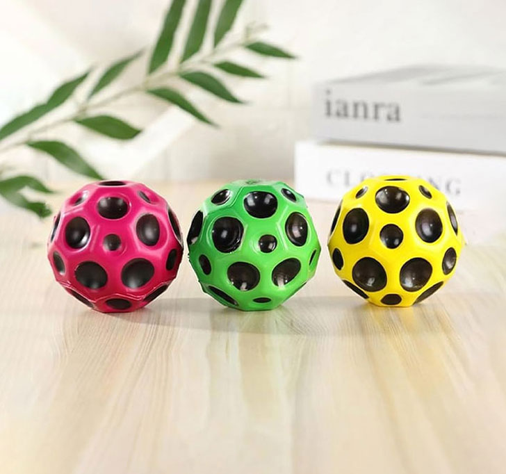 Super High Bouncing Ball, Super Hot Moon Ball And Space Balls For Kids And Adults (Pack Of 1)