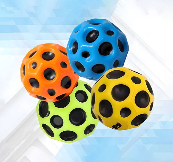 Buy Super High Bouncing Ball, Super Hot Moon Ball And Space Balls For Kids And Adults (Pack Of 1)