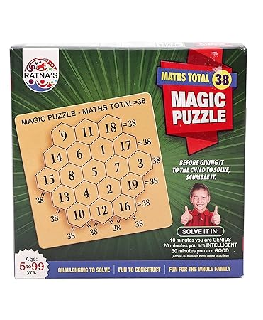 Ratnas Magic Puzzle Maths Total 38