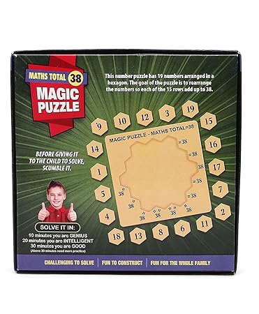 Buy Ratnas Magic Puzzle Maths Total 38