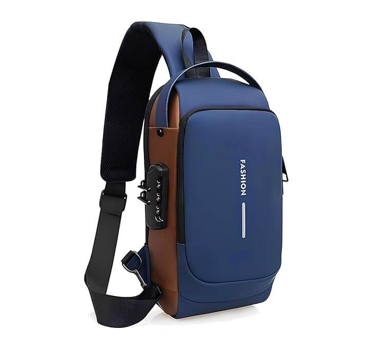 Buy Sling Bag For Men Stylish Crossbody Backpack For Men & Women, Anti-Theft Chest Bag With USB Charging Port, Messenger Bags, Casual Shoulder Bag