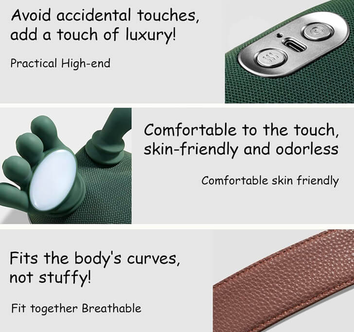 Neck And Shoulder Massager For Pain Relief Deep Tissue And Real Human Hands