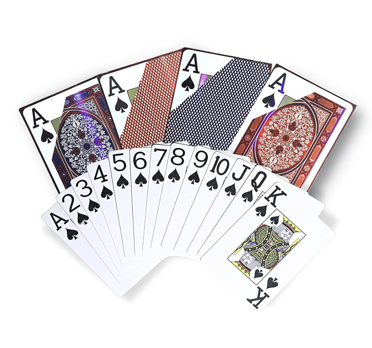Full House Poker 100% Plastic Playing Cards | Waterproof, Durable