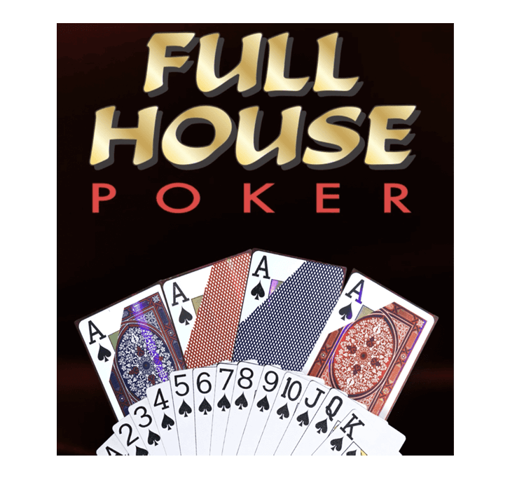Buy Full House Poker 100% Plastic Playing Cards | Waterproof, Durable